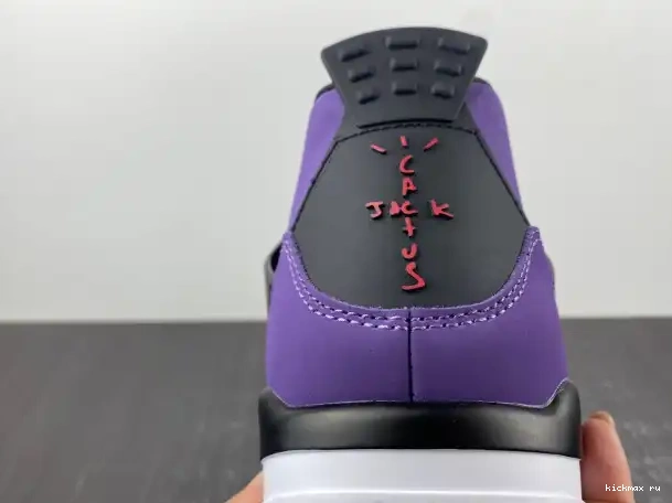 Cheap Kickmax and Purple 766296 (Friends Scott Retro LN4 Family) Travis 4 Jordan 0326